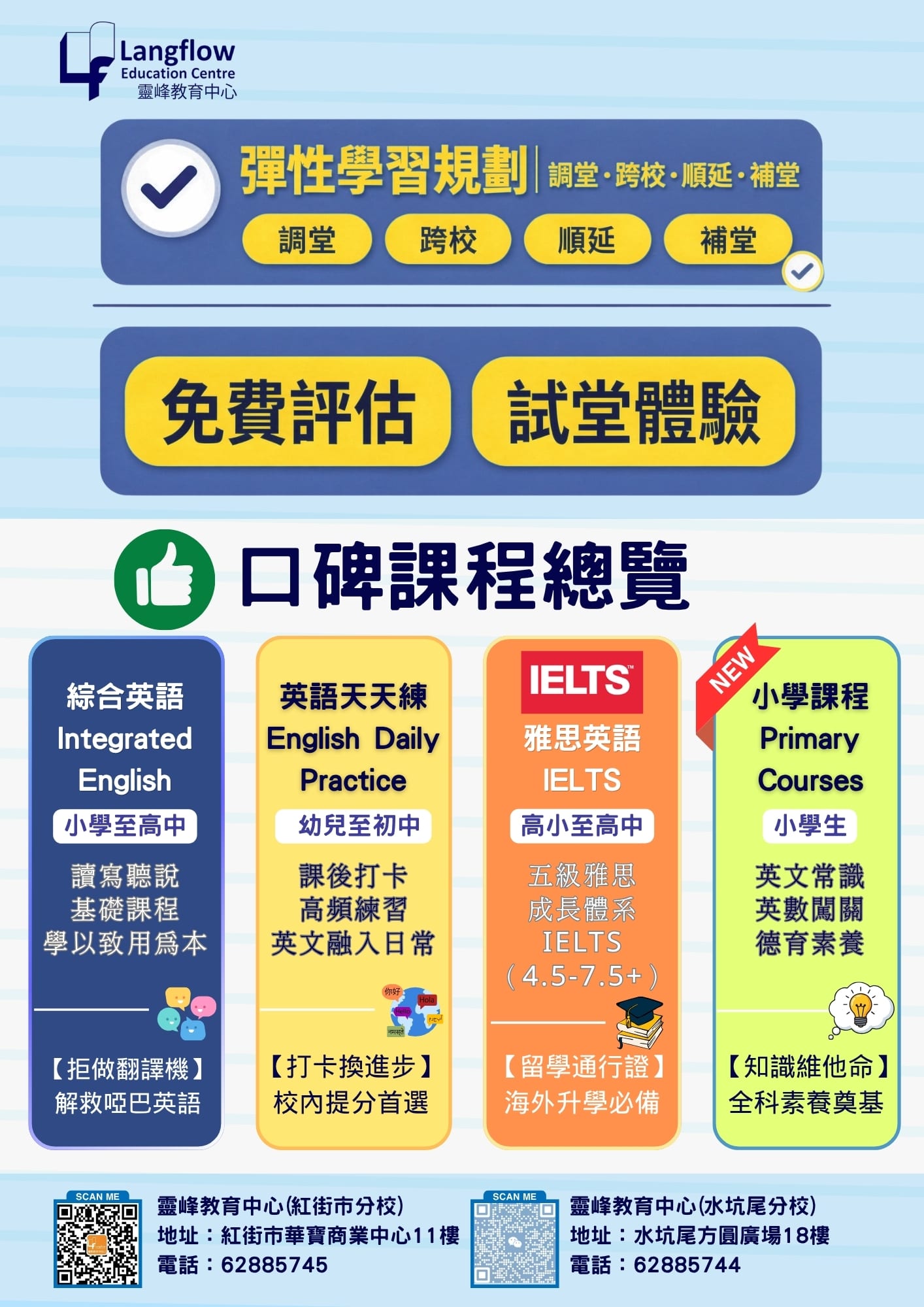 口碑课程总览