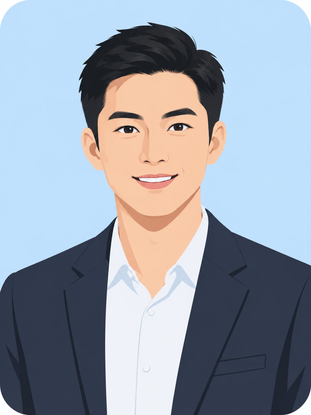 Fung Chi Him — illustrated portrait