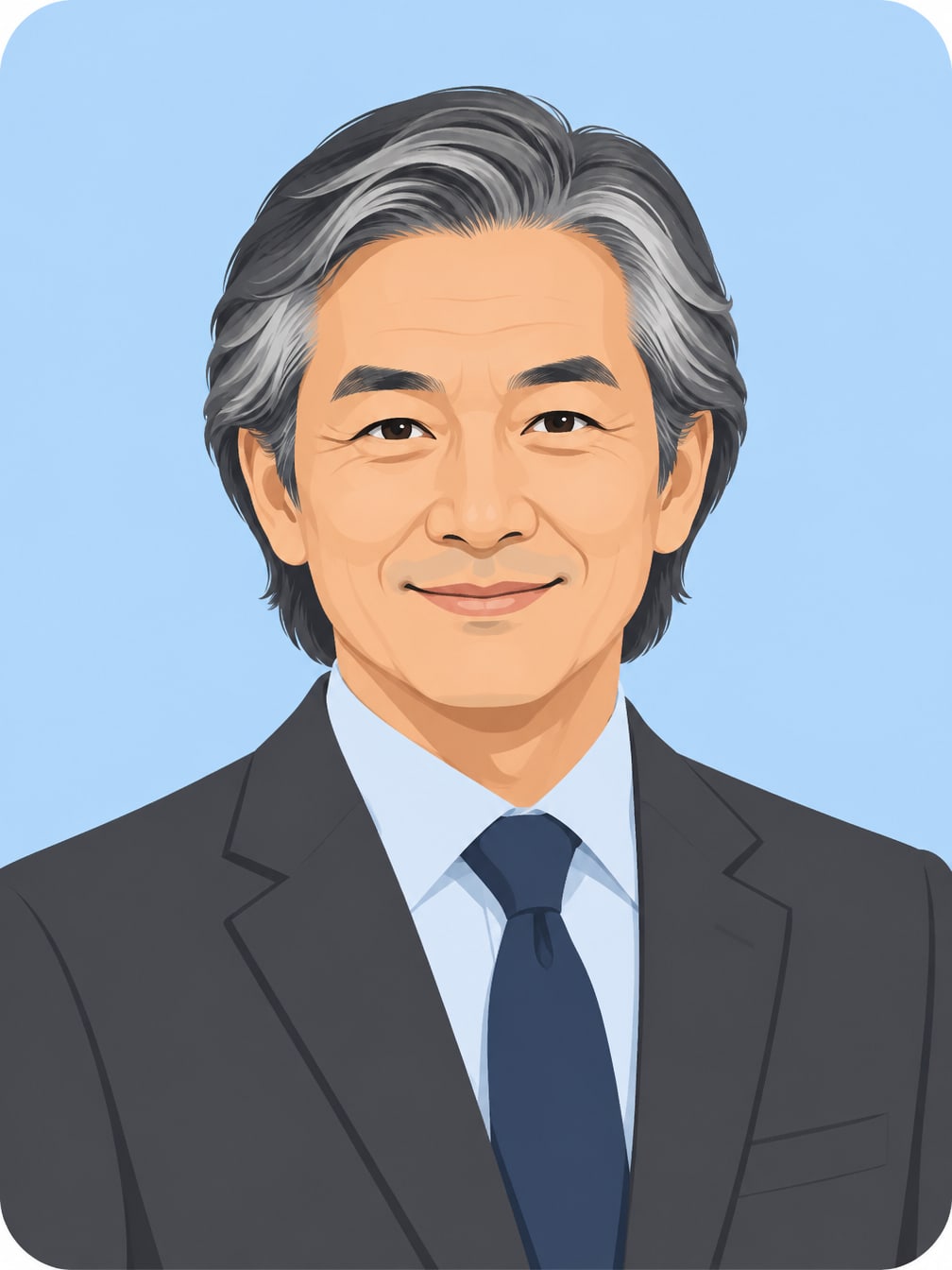 Fung Ming Chuen — illustrated portrait