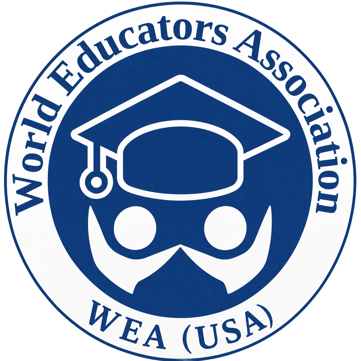 World Educators Association, WEA (USA) circular logo
